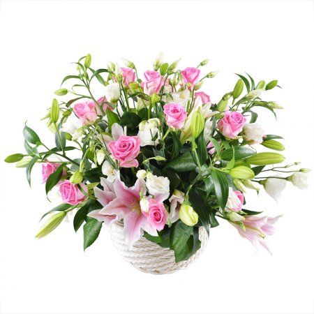 Корзина с цветами